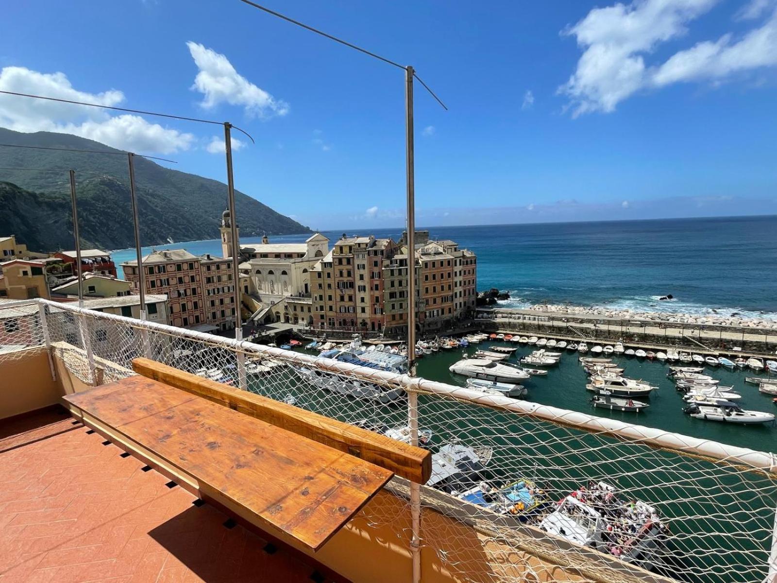 Sea View Camogli Portofino Apartment Luaran gambar