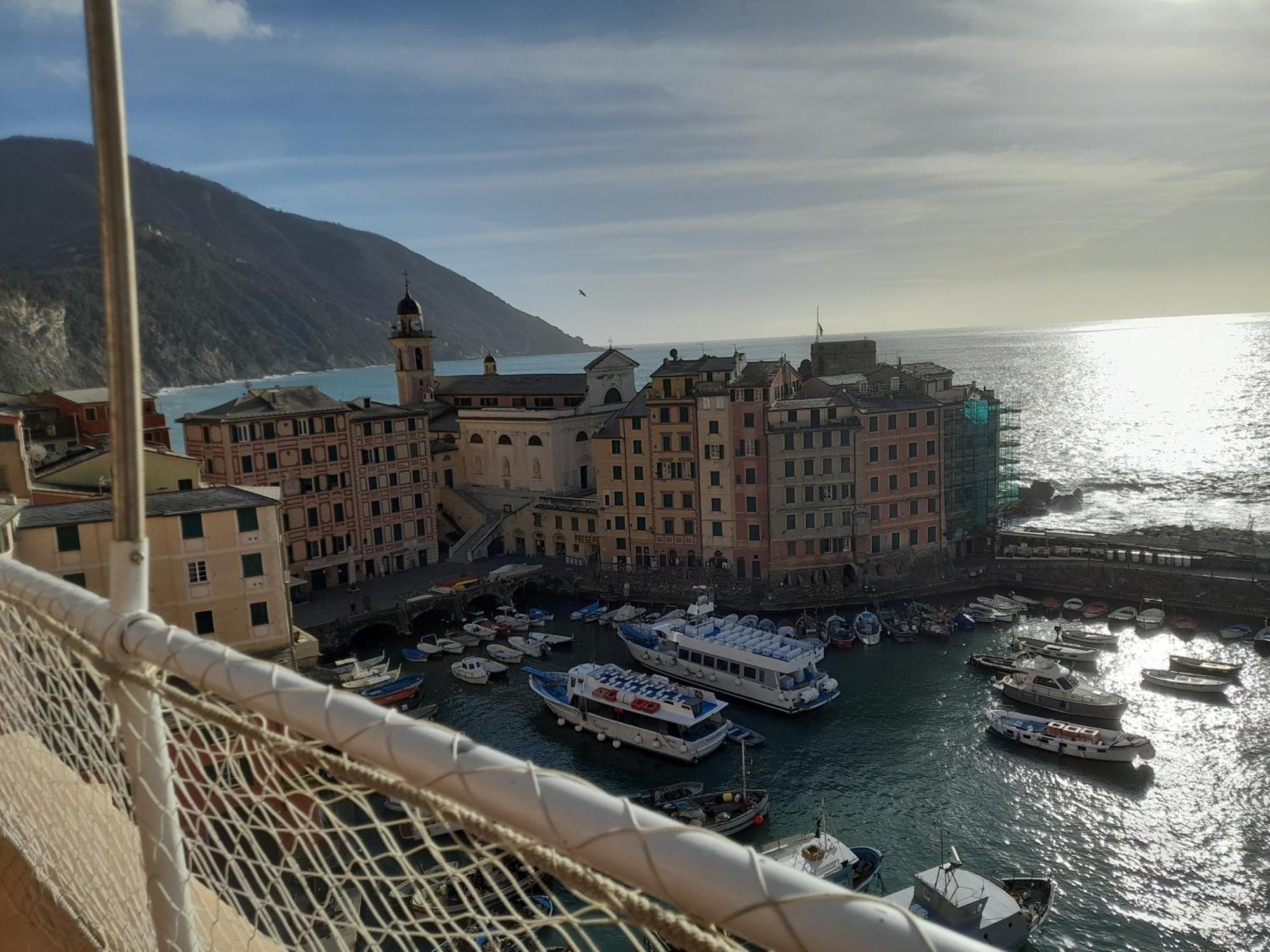 Sea View Camogli Portofino Apartment Luaran gambar